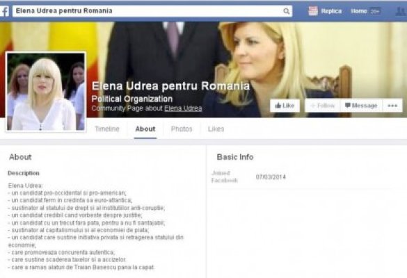 Elena Udrea se pregăteşte să candideze la preşedinţia României